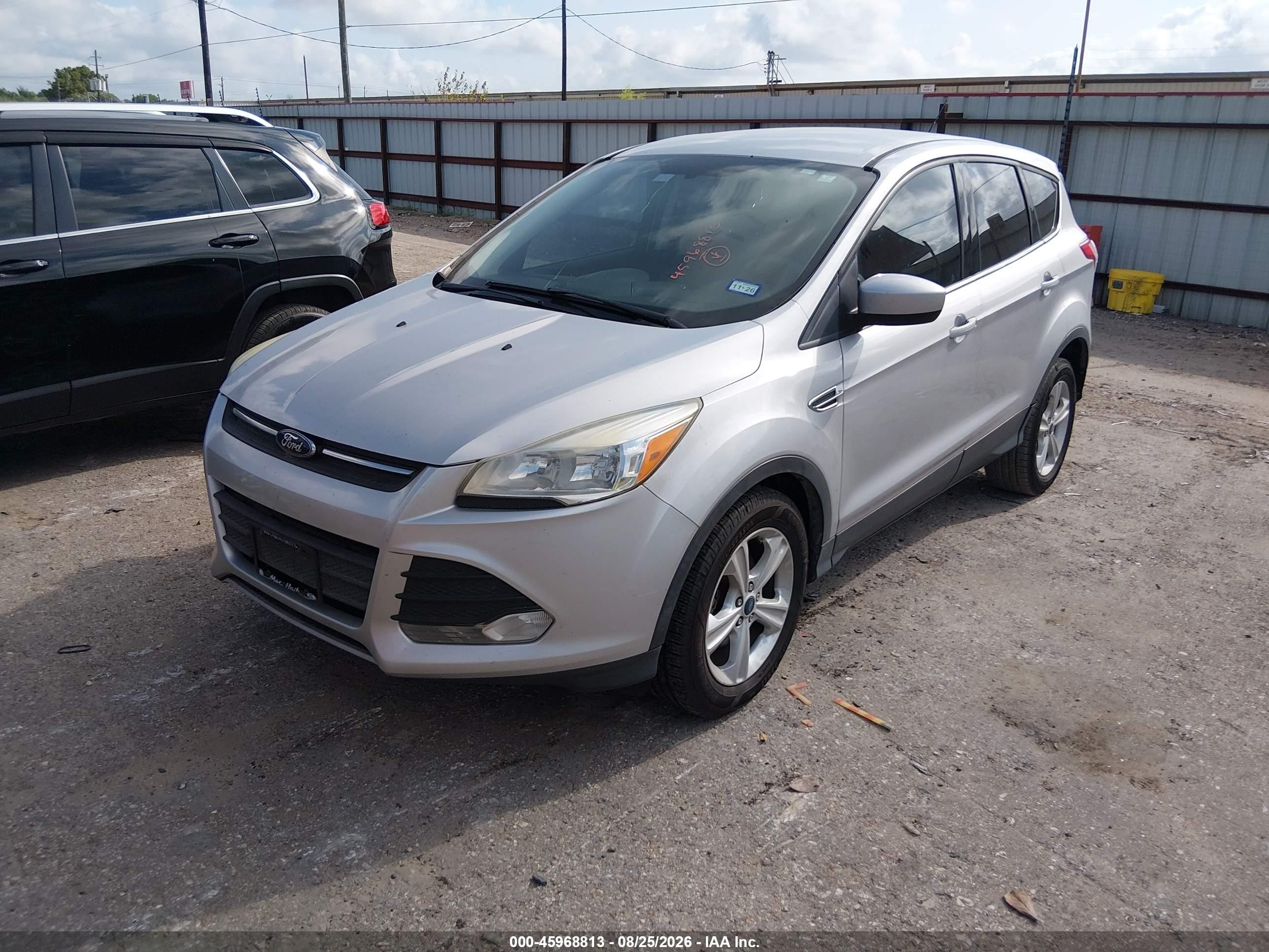 2015 Ford Escape Se Silver vin: 1FMCU0GX6FUB12304