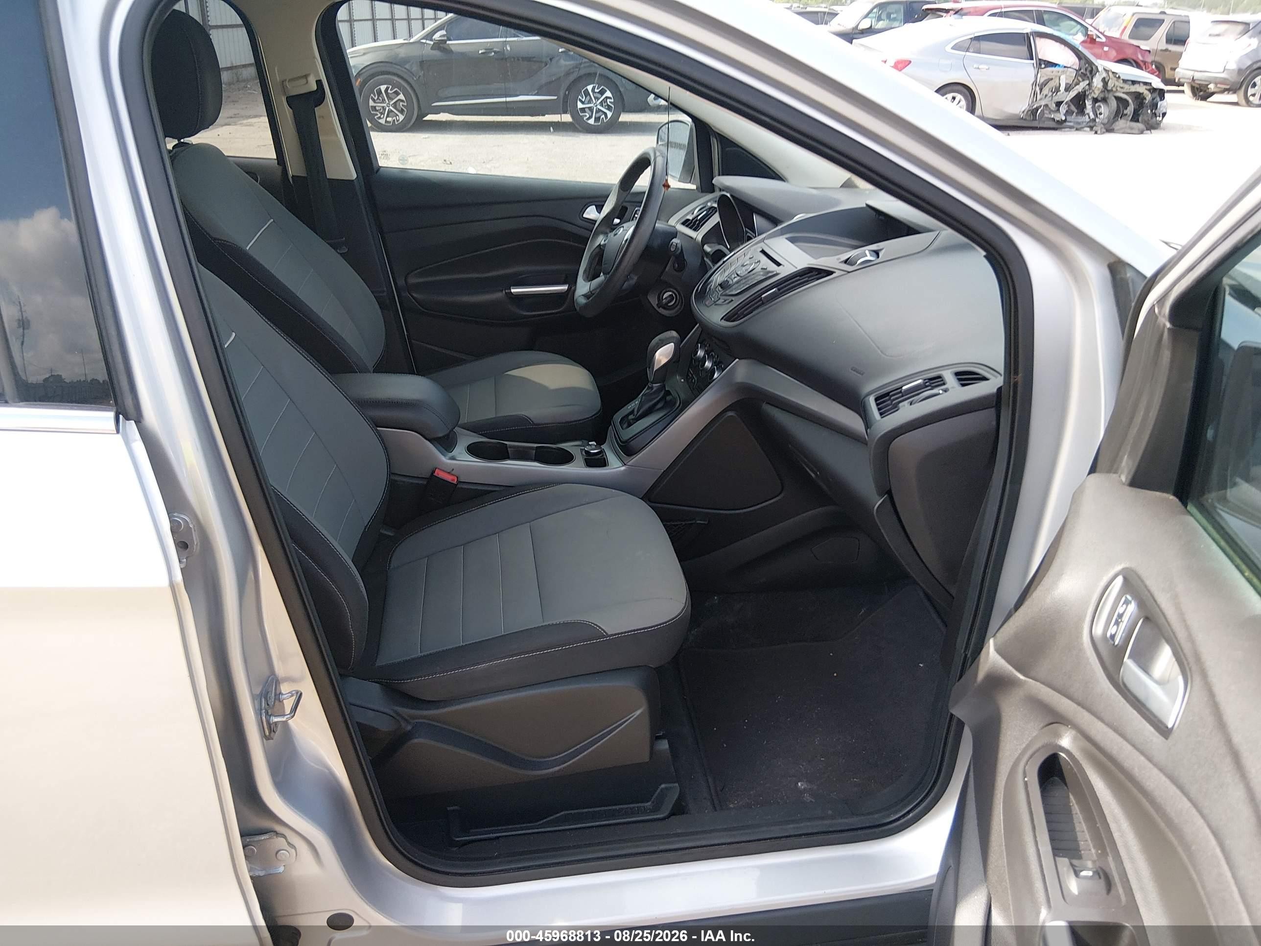2015 Ford Escape Se Silver vin: 1FMCU0GX6FUB12304