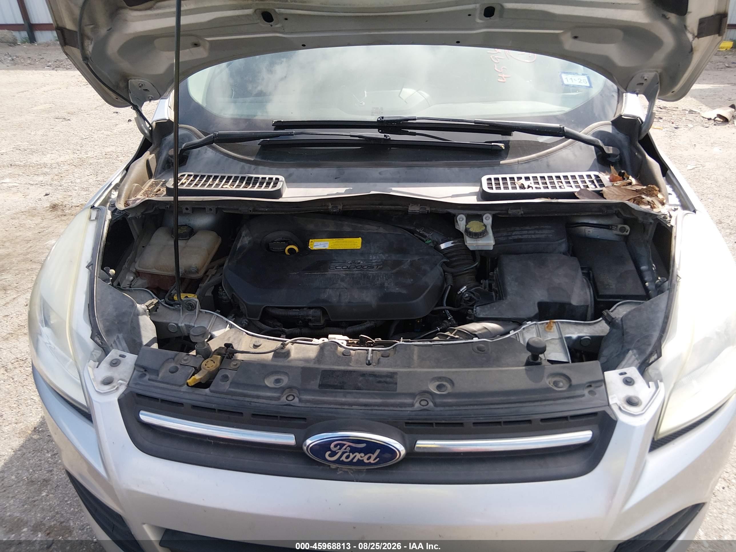 2015 Ford Escape Se Silver vin: 1FMCU0GX6FUB12304