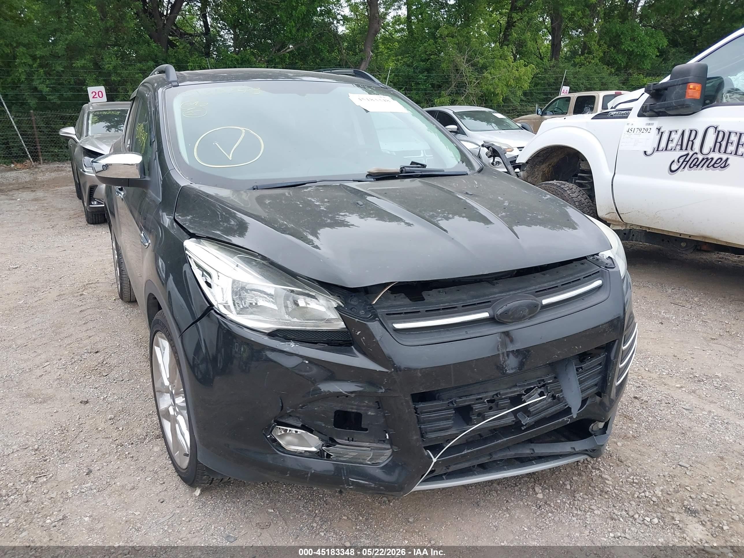 2015 Ford Escape Se Черный vin: 1FMCU0GX6FUB28521