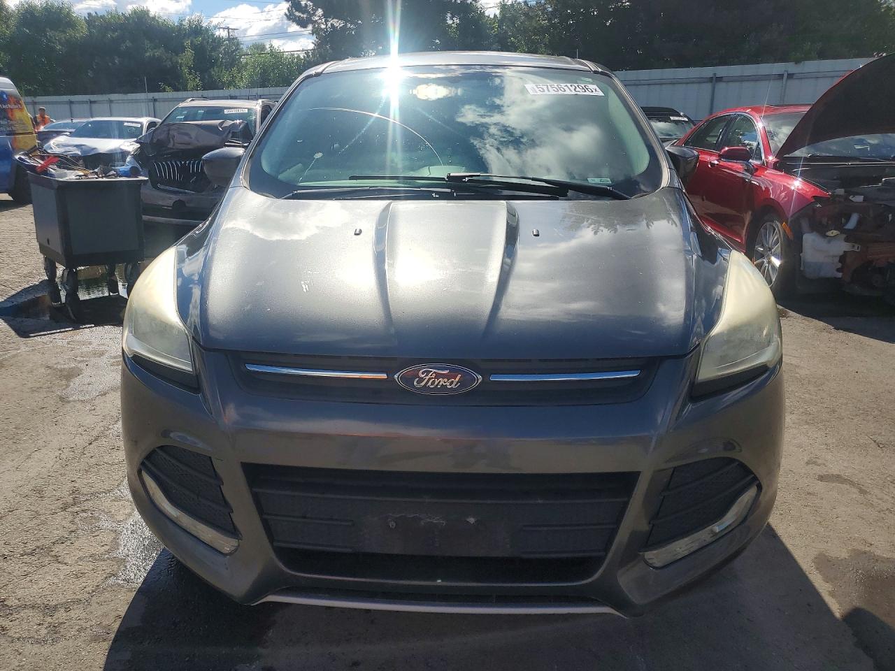 2015 Ford Escape Se Gray vin: 1FMCU0GX6FUB80229