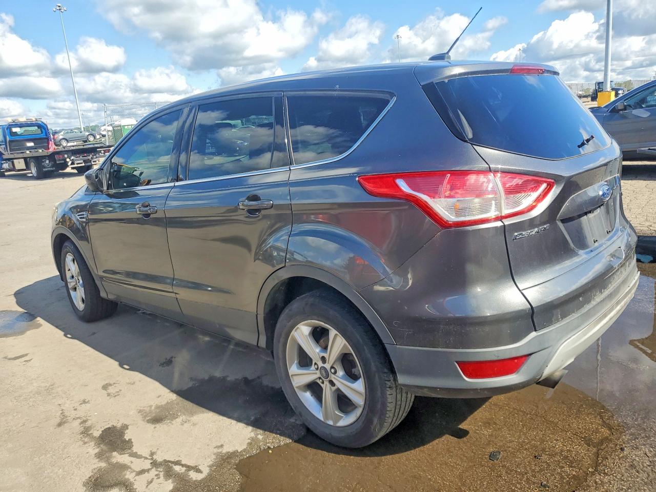 2015 Ford Escape Se Gray vin: 1FMCU0GX6FUB80229