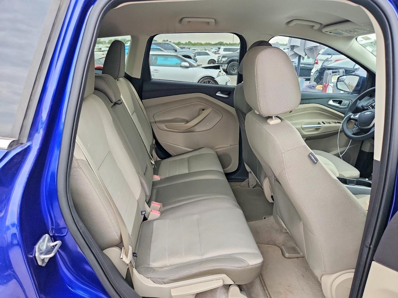 2015 Ford Escape Se Blue vin: 1FMCU0GX6FUC24908