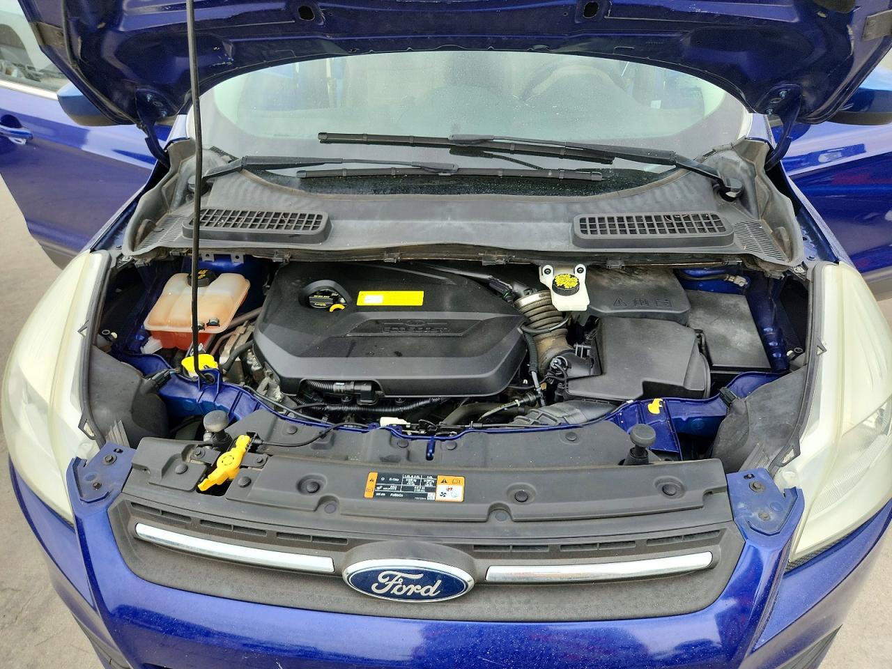 2015 Ford Escape Se Blue vin: 1FMCU0GX6FUC24908