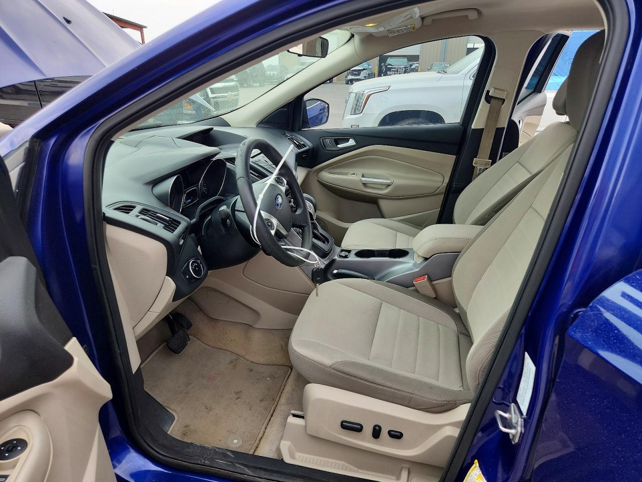 2015 Ford Escape Se Blue vin: 1FMCU0GX6FUC24908