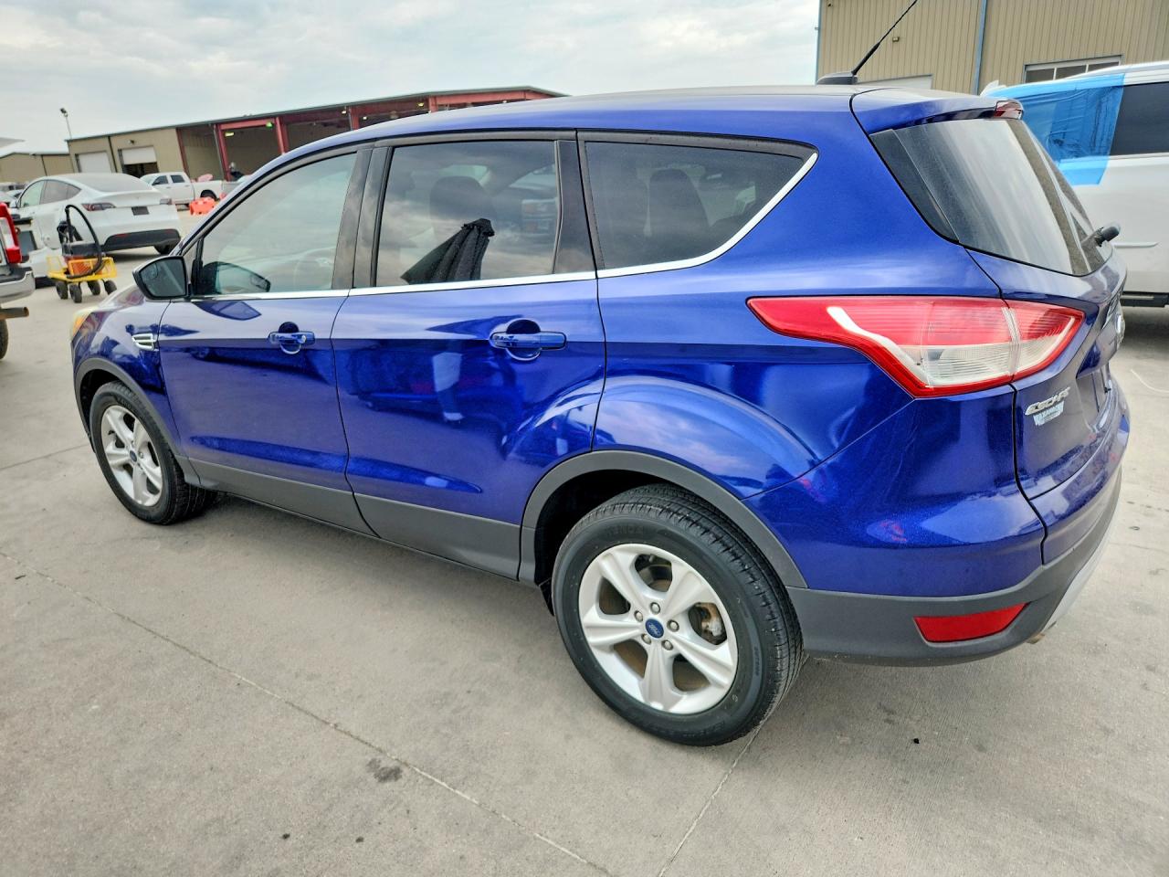 2015 Ford Escape Se Blue vin: 1FMCU0GX6FUC24908