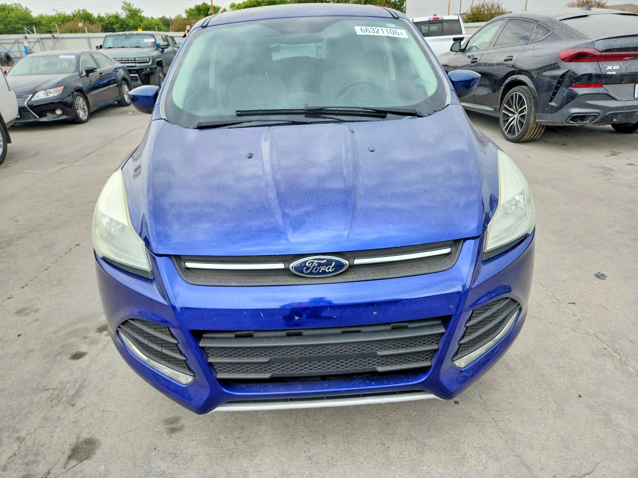 2015 Ford Escape Se Blue vin: 1FMCU0GX6FUC24908
