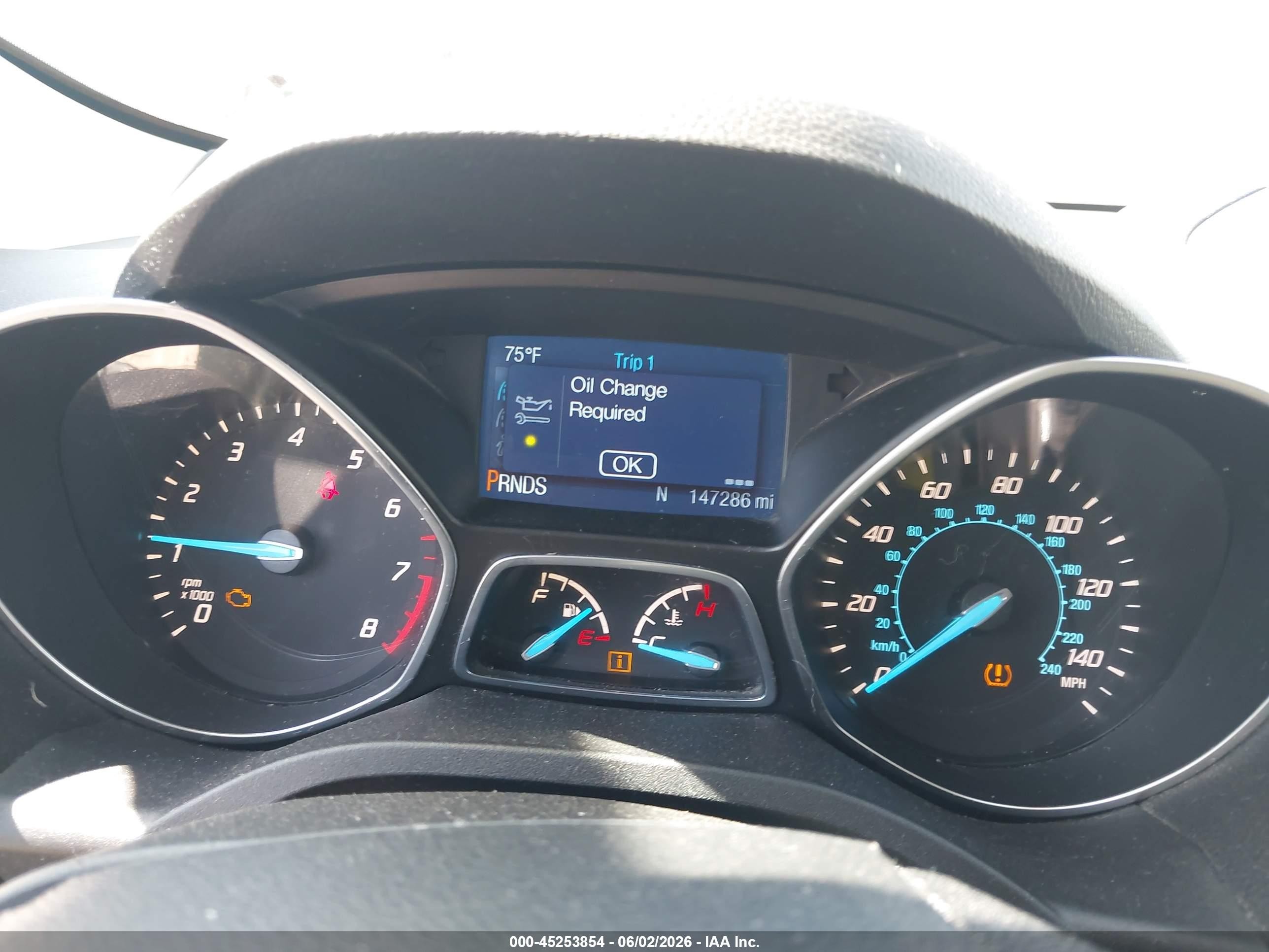 2015 Ford Escape Se Orange vin: 1FMCU0GX6FUC34385