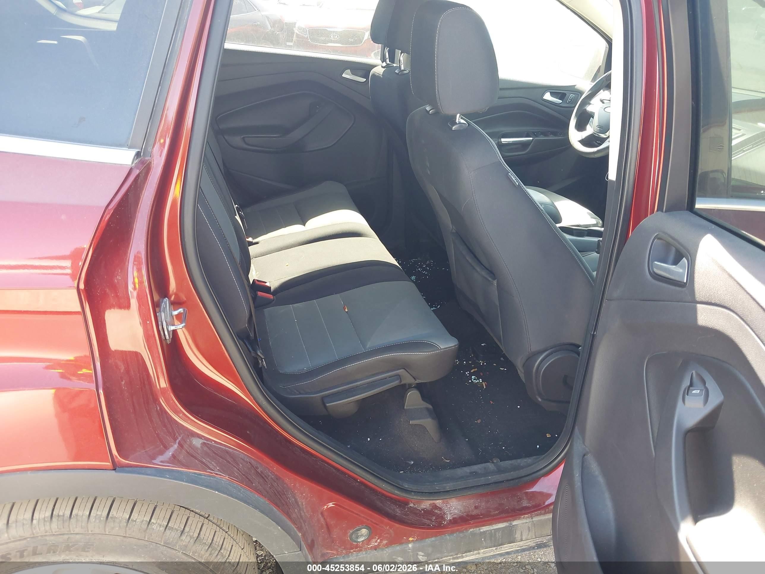 2015 Ford Escape Se Orange vin: 1FMCU0GX6FUC34385