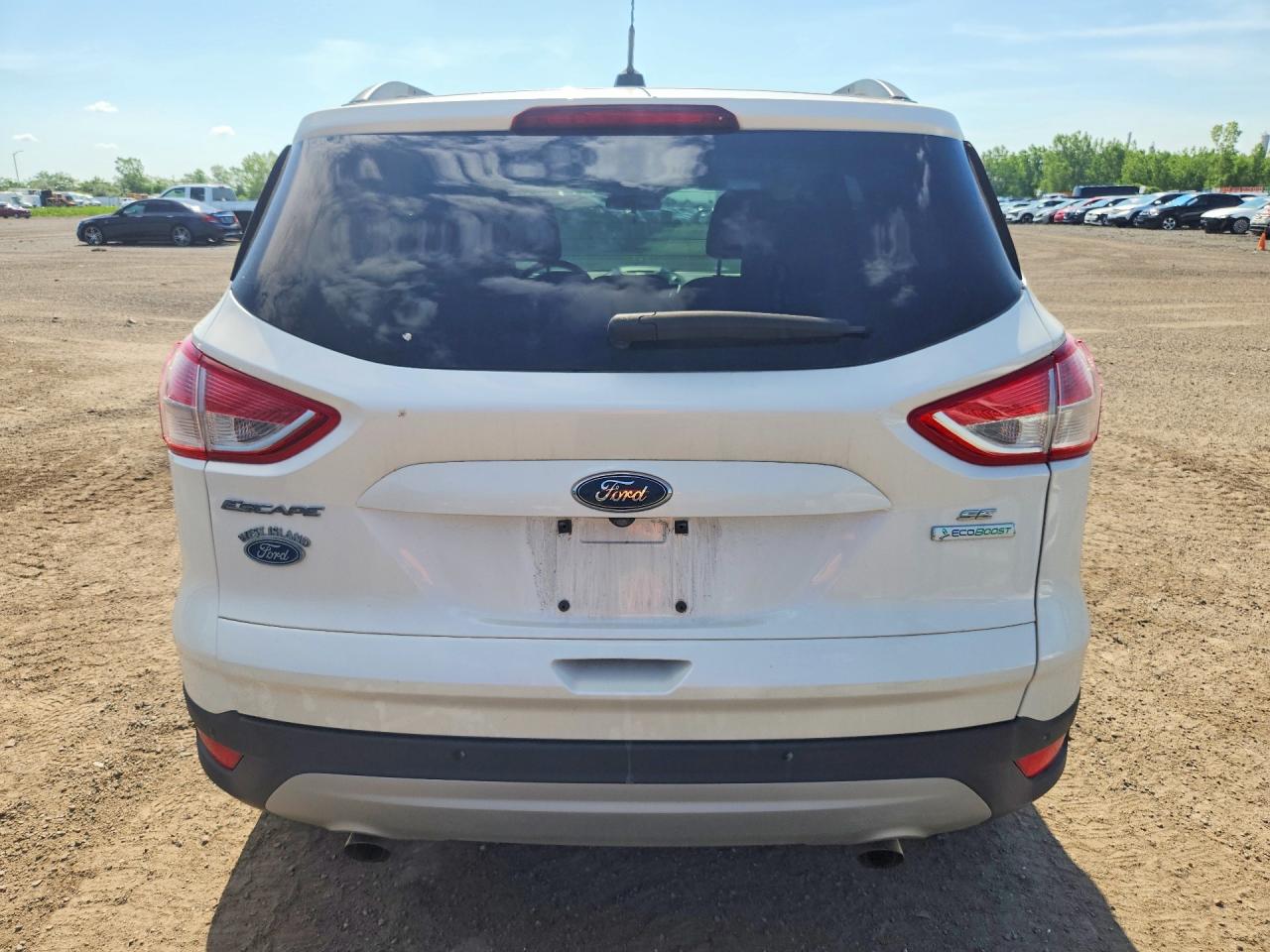 2015 Ford Escape Se Белый vin: 1FMCU0GX6FUC69525