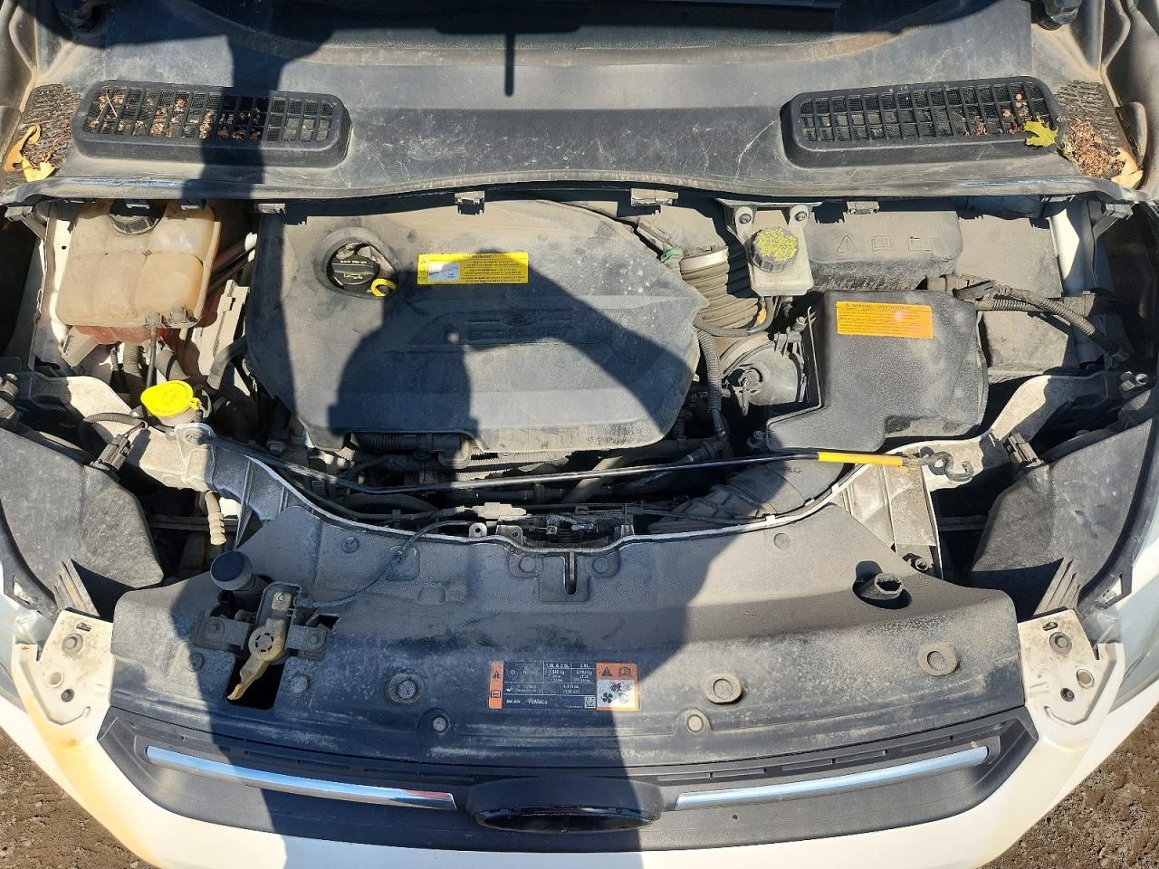 2015 Ford Escape Se Белый vin: 1FMCU0GX6FUC69525