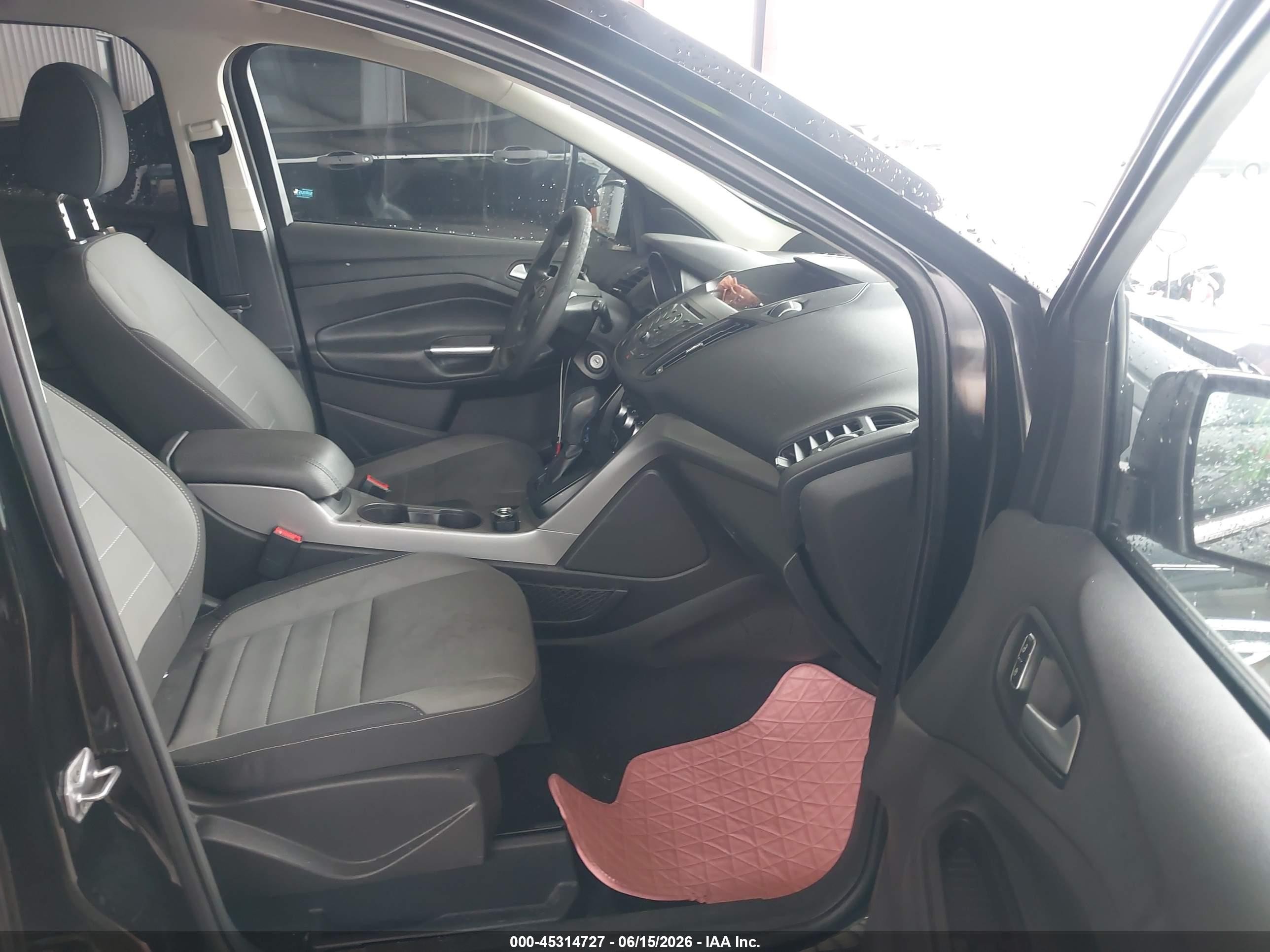2016 Ford Escape Se Black vin: 1FMCU0GX6GUB96884
