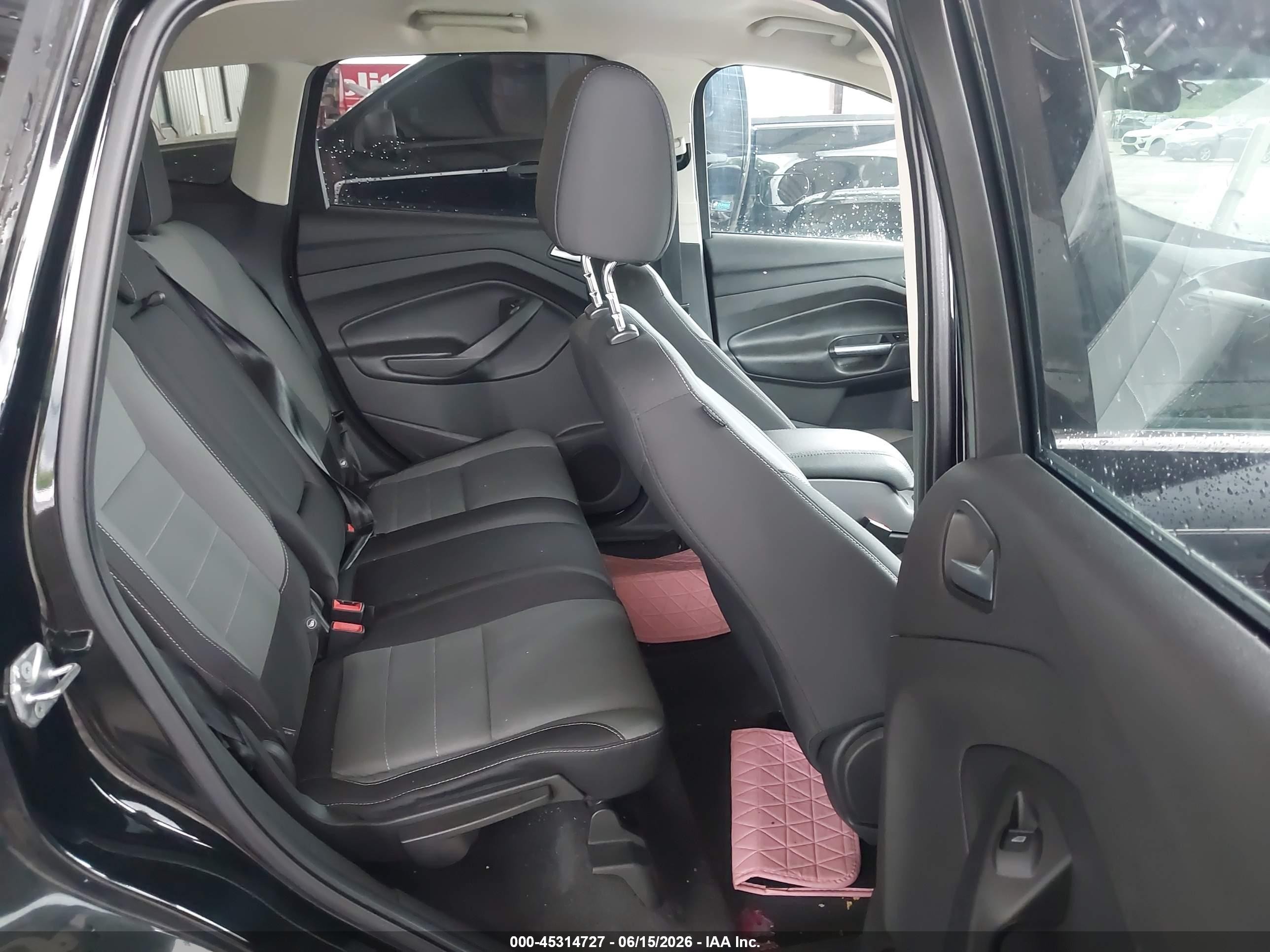 2016 Ford Escape Se Black vin: 1FMCU0GX6GUB96884