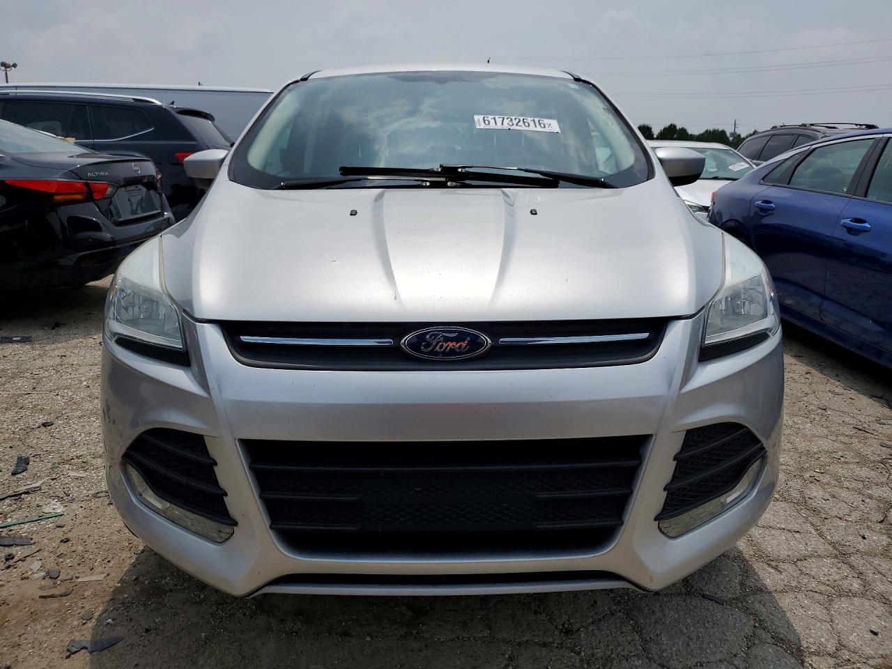 2013 Ford Escape Se Silver vin: 1FMCU0GX7DUA38632