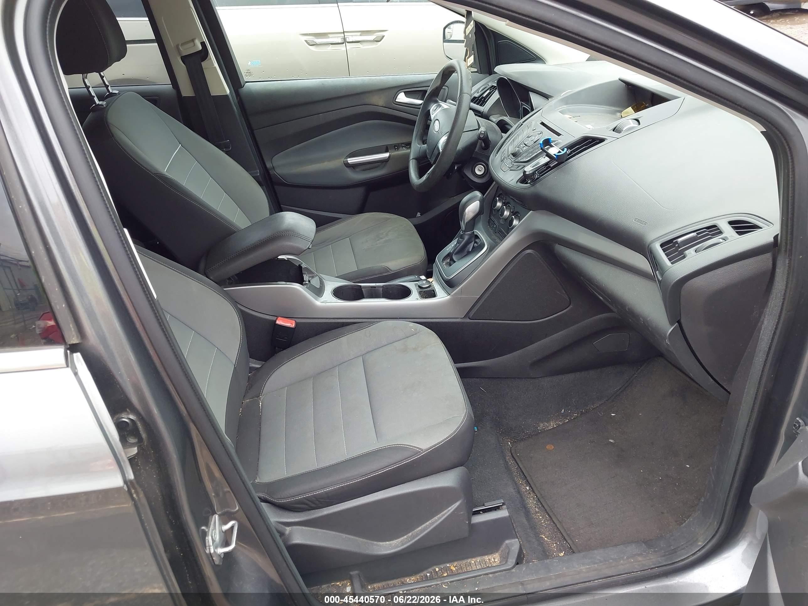 2013 Ford Escape Se Gray vin: 1FMCU0GX7DUA39733