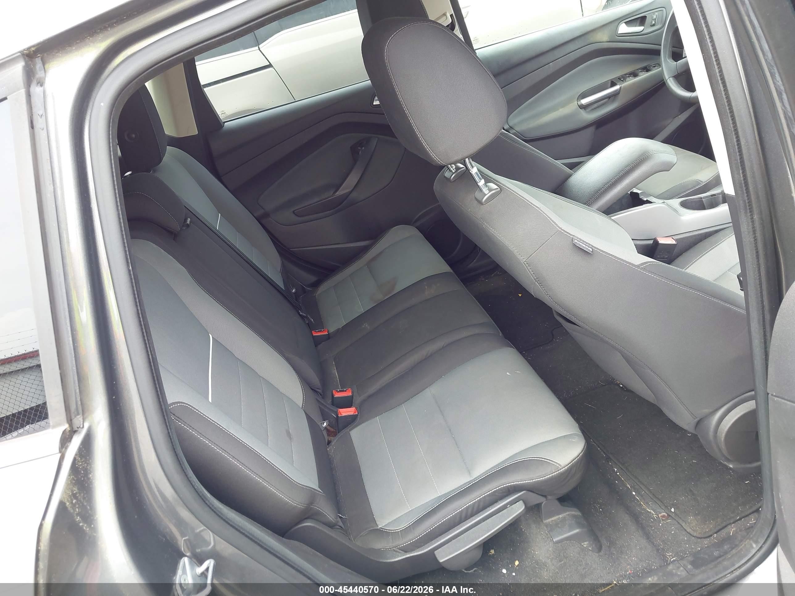 2013 Ford Escape Se Gray vin: 1FMCU0GX7DUA39733
