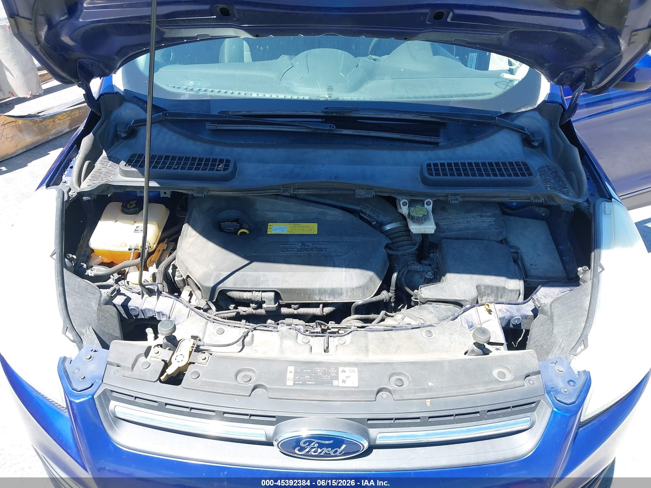 2013 Ford Escape Se Синий vin: 1FMCU0GX7DUA99706