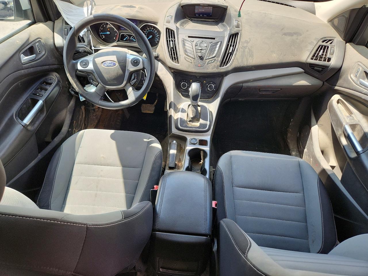 2013 Ford Escape Se White vin: 1FMCU0GX7DUB09568
