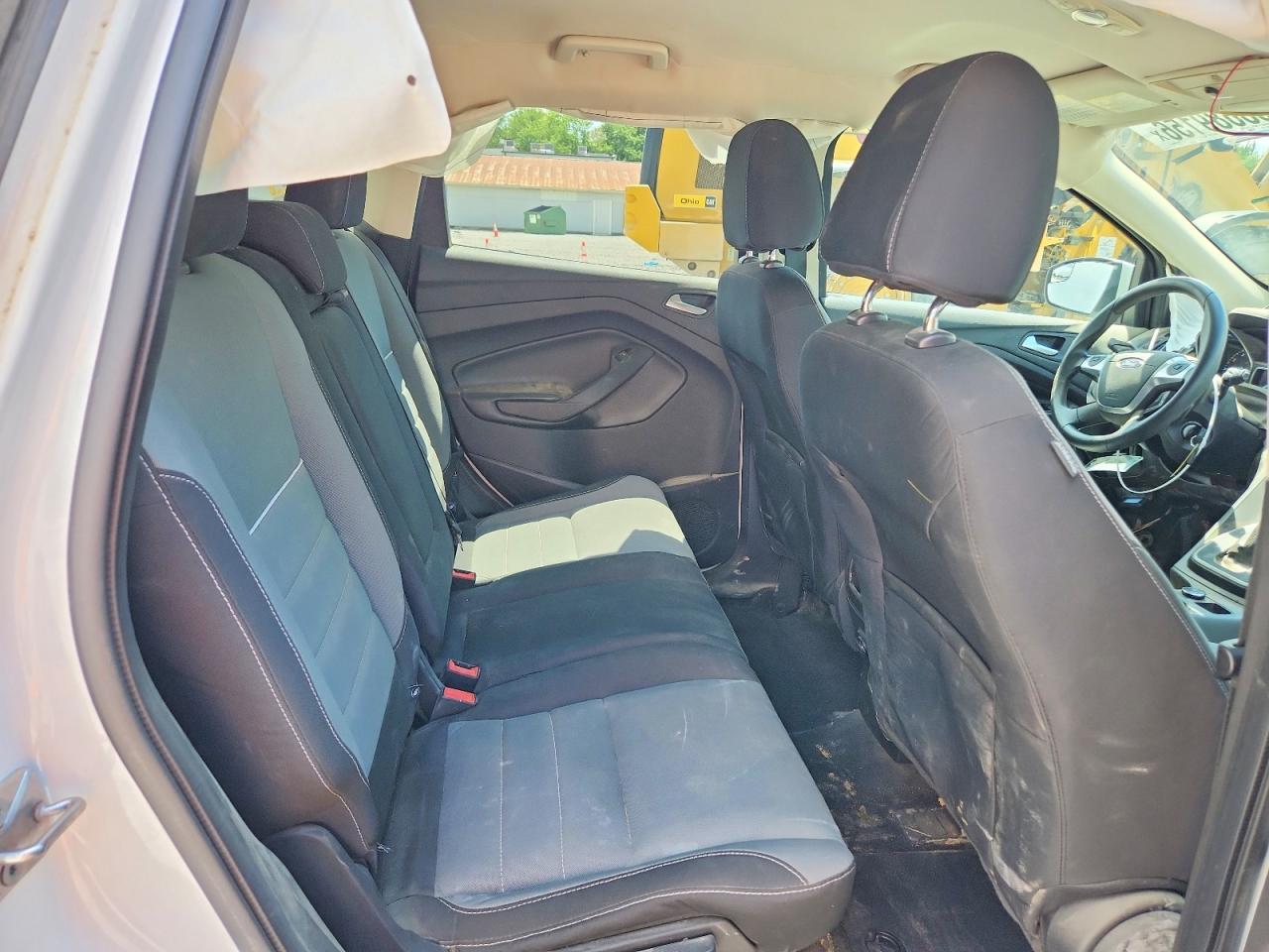 2013 Ford Escape Se White vin: 1FMCU0GX7DUB09568
