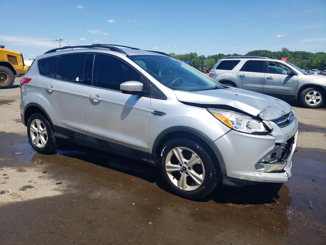2013 Ford Escape Se Silver vin: 1FMCU0GX7DUB59127