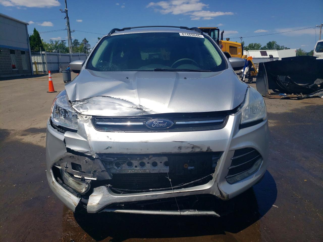2013 Ford Escape Se Silver vin: 1FMCU0GX7DUB59127