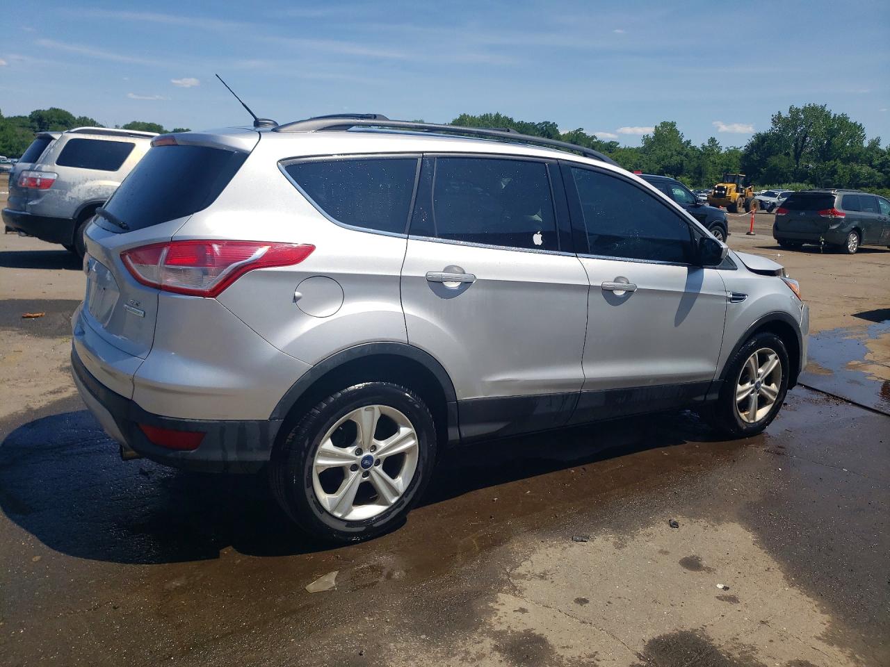 2013 Ford Escape Se Silver vin: 1FMCU0GX7DUB59127