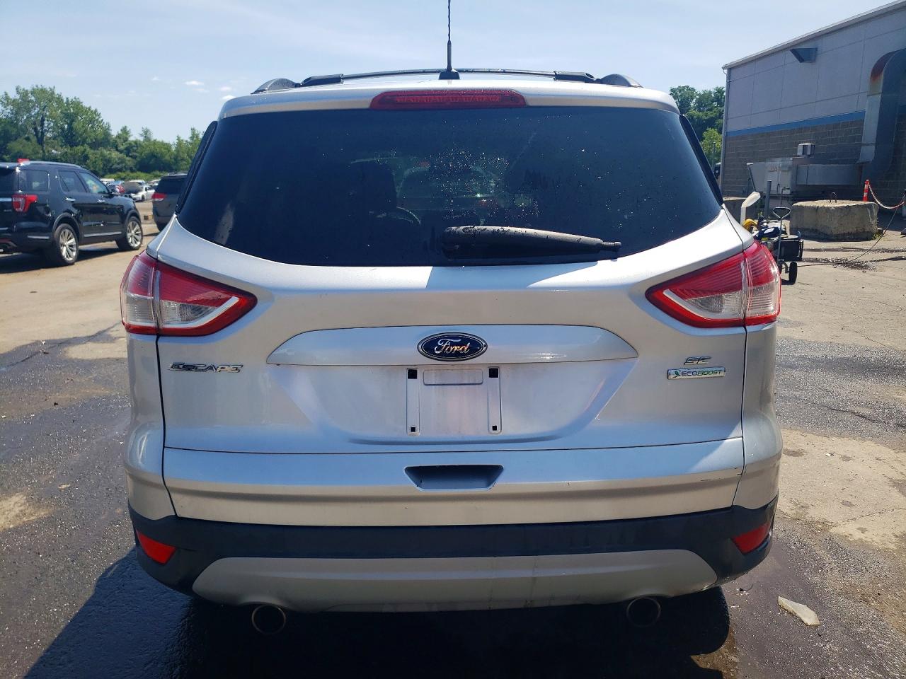 2013 Ford Escape Se Silver vin: 1FMCU0GX7DUB59127