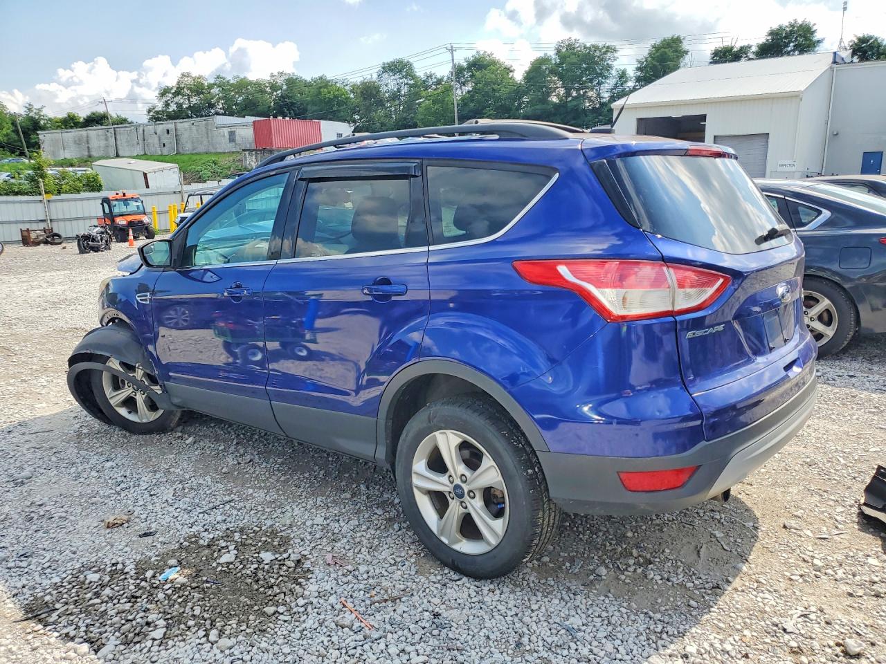 2013 Ford Escape Se Синий vin: 1FMCU0GX7DUC43514