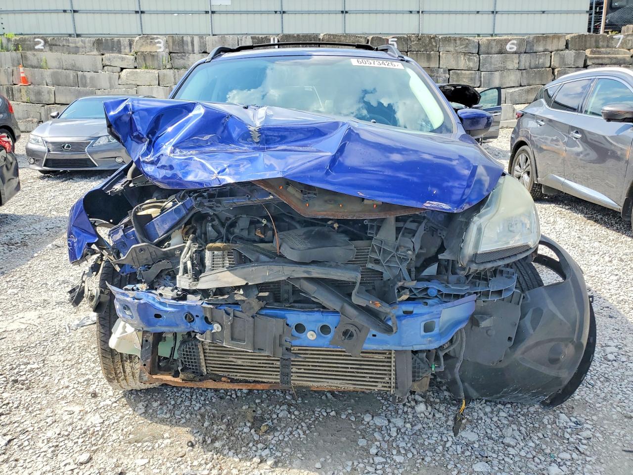2013 Ford Escape Se Синий vin: 1FMCU0GX7DUC43514