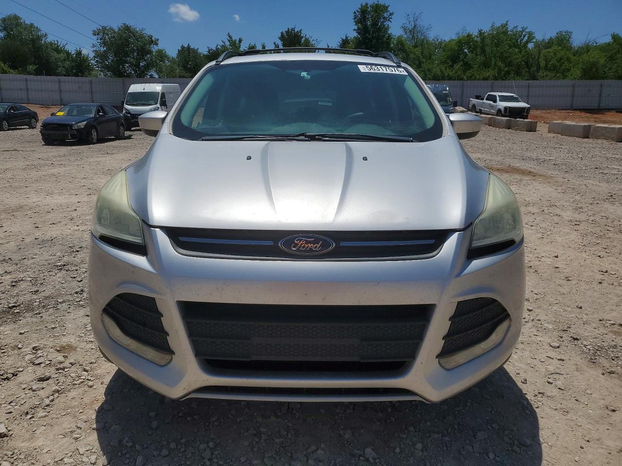 2013 Ford Escape Se Серебряный vin: 1FMCU0GX7DUC43996