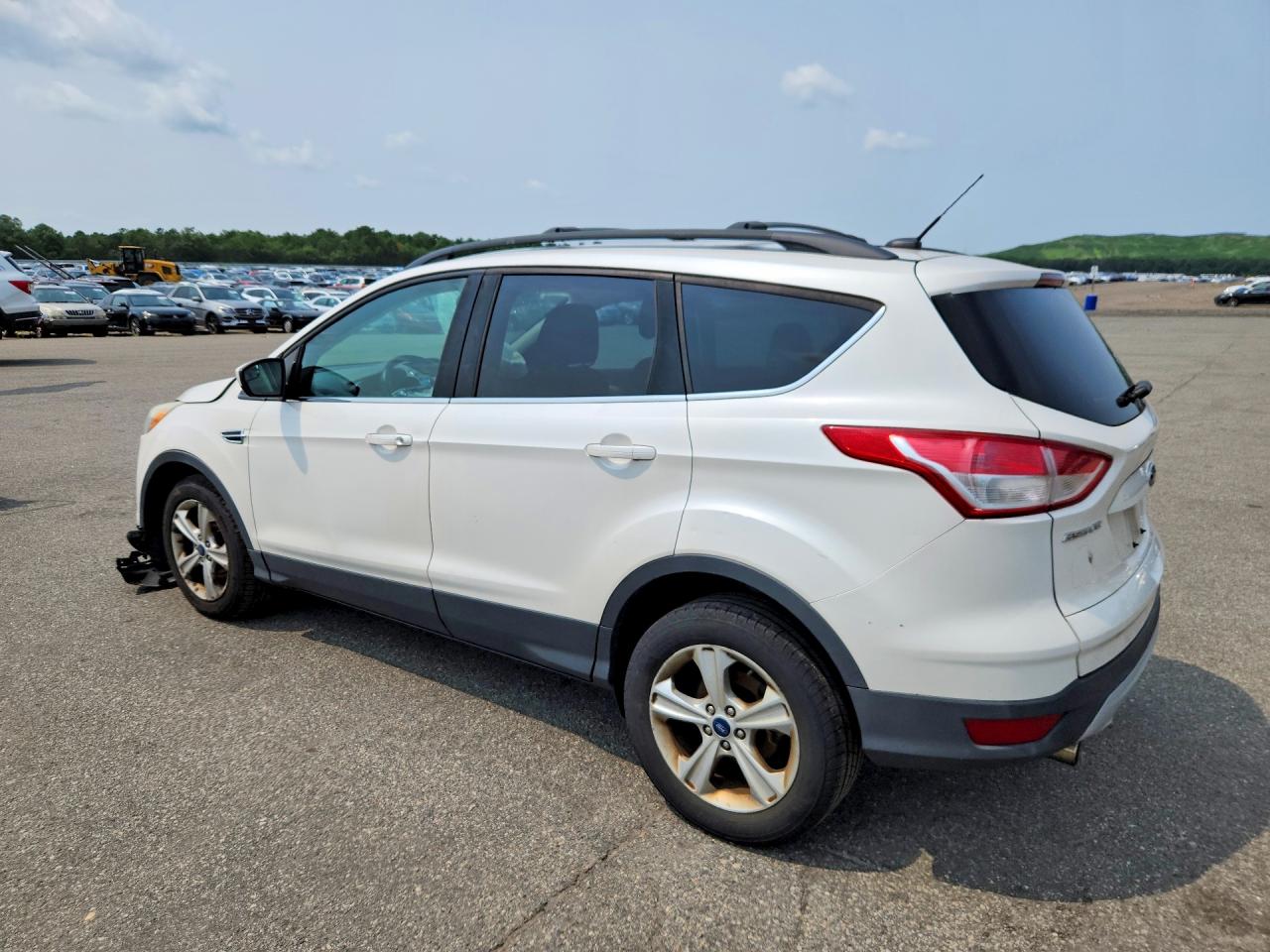 2013 Ford Escape Se White vin: 1FMCU0GX7DUC66212
