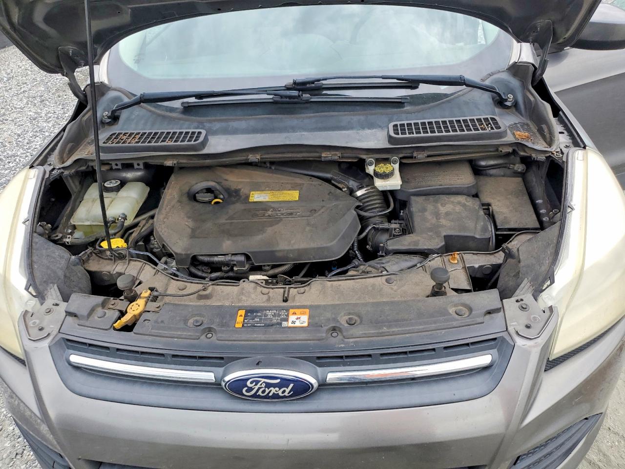 2013 Ford Escape Se Gray vin: 1FMCU0GX7DUD14940