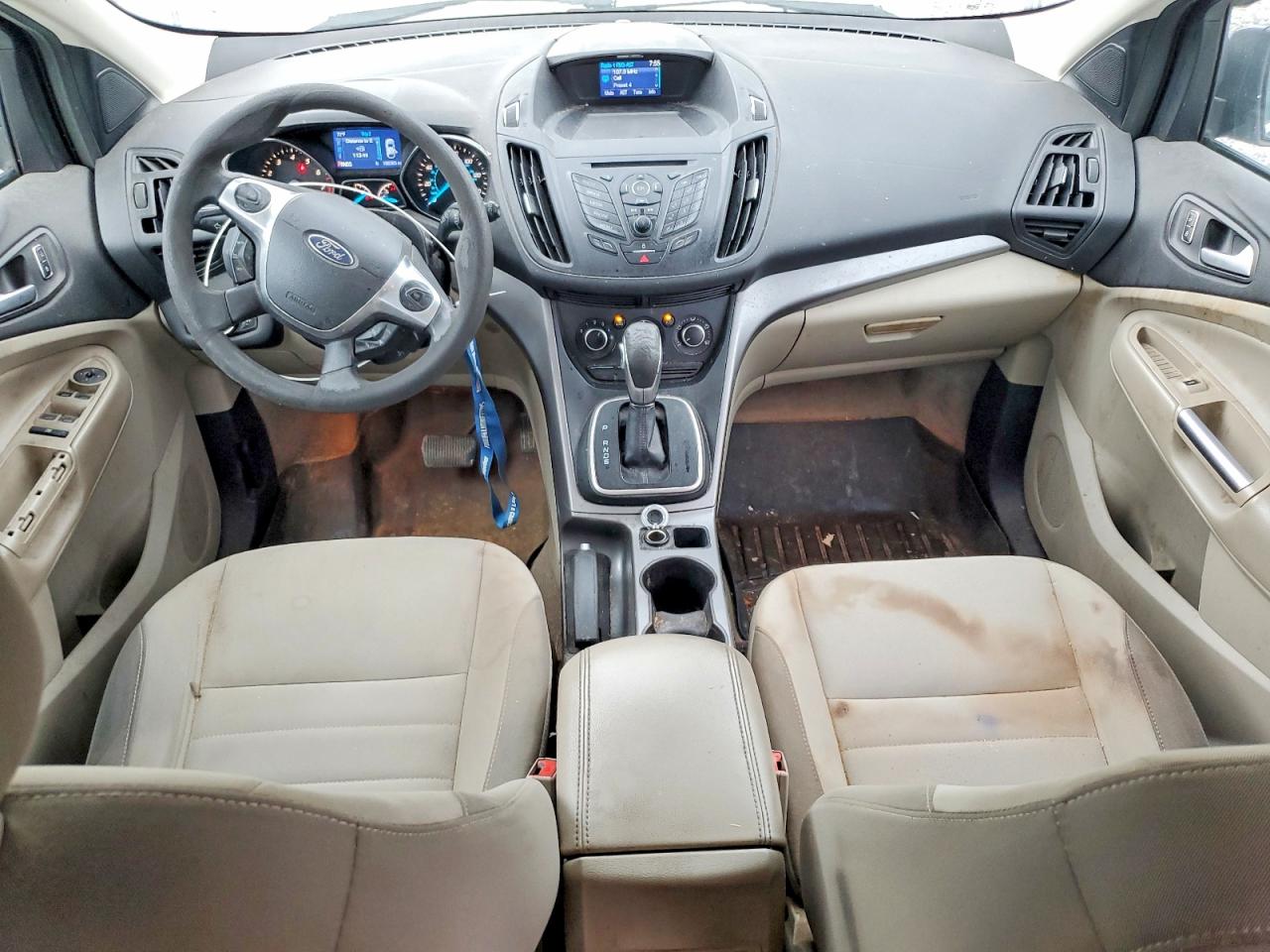 2013 Ford Escape Se Gray vin: 1FMCU0GX7DUD14940