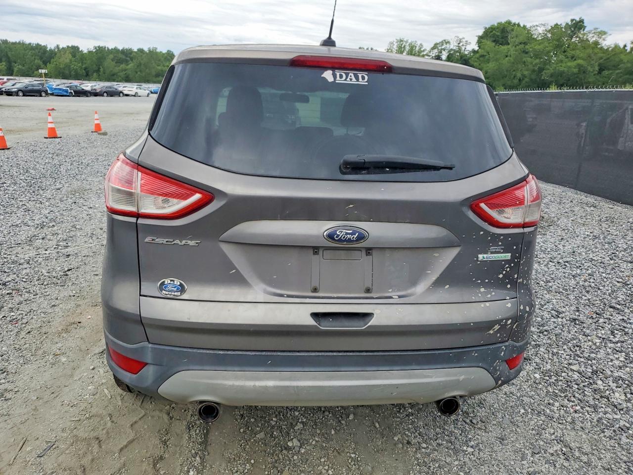 2013 Ford Escape Se Gray vin: 1FMCU0GX7DUD14940