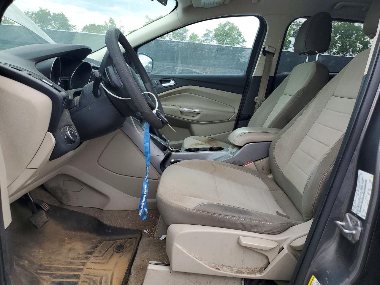 2013 Ford Escape Se Gray vin: 1FMCU0GX7DUD14940
