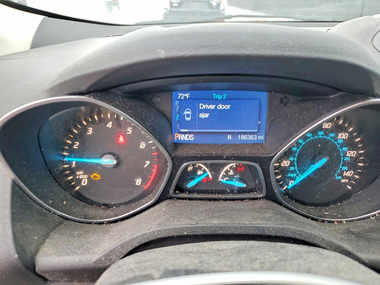 2013 Ford Escape Se Gray vin: 1FMCU0GX7DUD14940