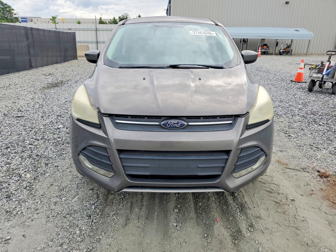 2013 Ford Escape Se Gray vin: 1FMCU0GX7DUD14940
