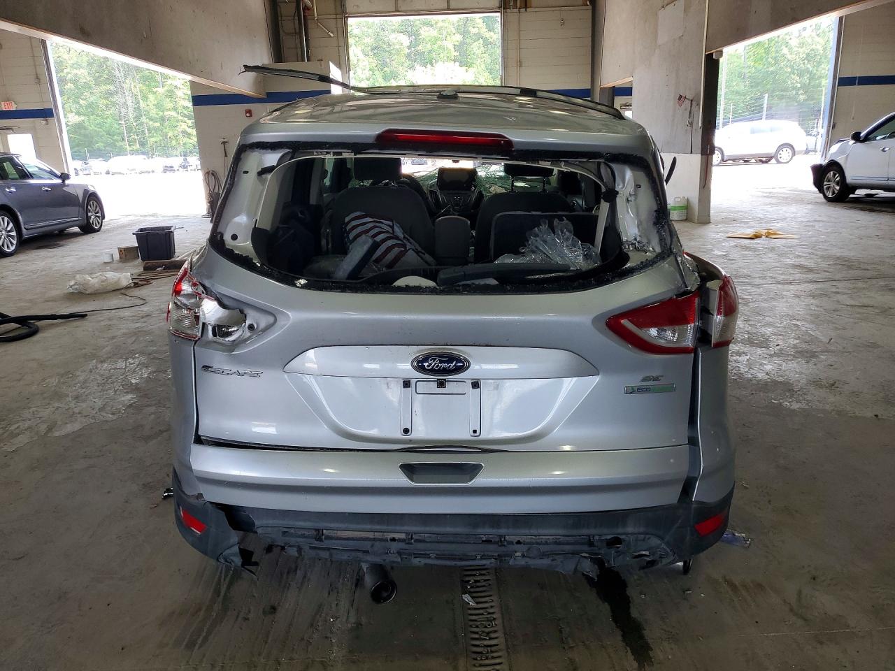 2013 Ford Escape Se Silver vin: 1FMCU0GX7DUD17482