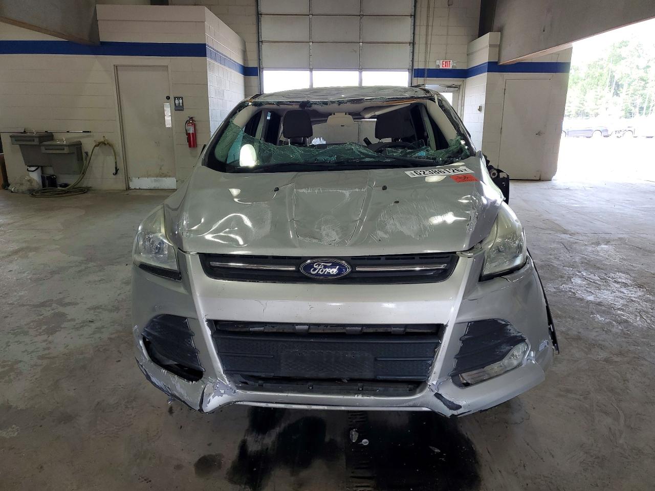 2013 Ford Escape Se Silver vin: 1FMCU0GX7DUD17482