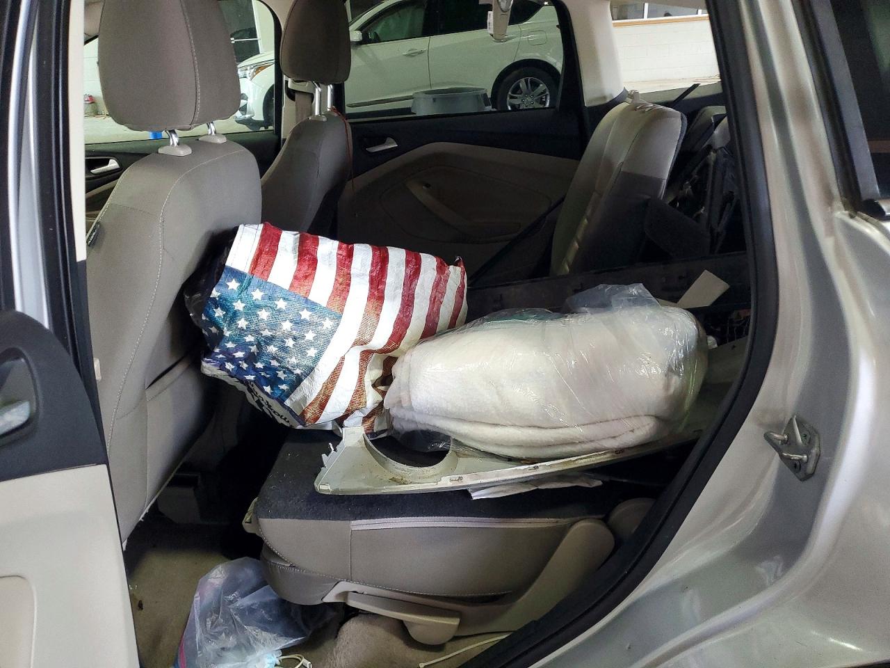 2013 Ford Escape Se Silver vin: 1FMCU0GX7DUD17482
