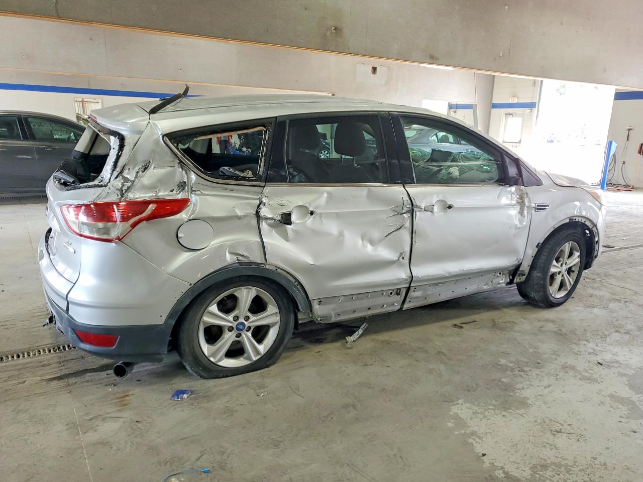 2013 Ford Escape Se Silver vin: 1FMCU0GX7DUD17482