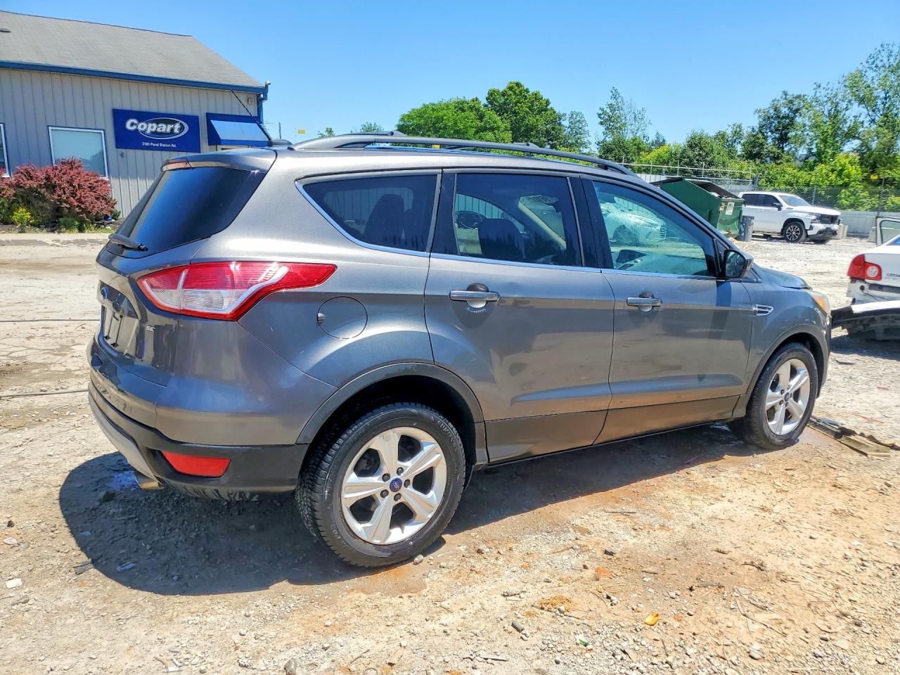 2013 Ford Escape Se Серый vin: 1FMCU0GX7DUD36193