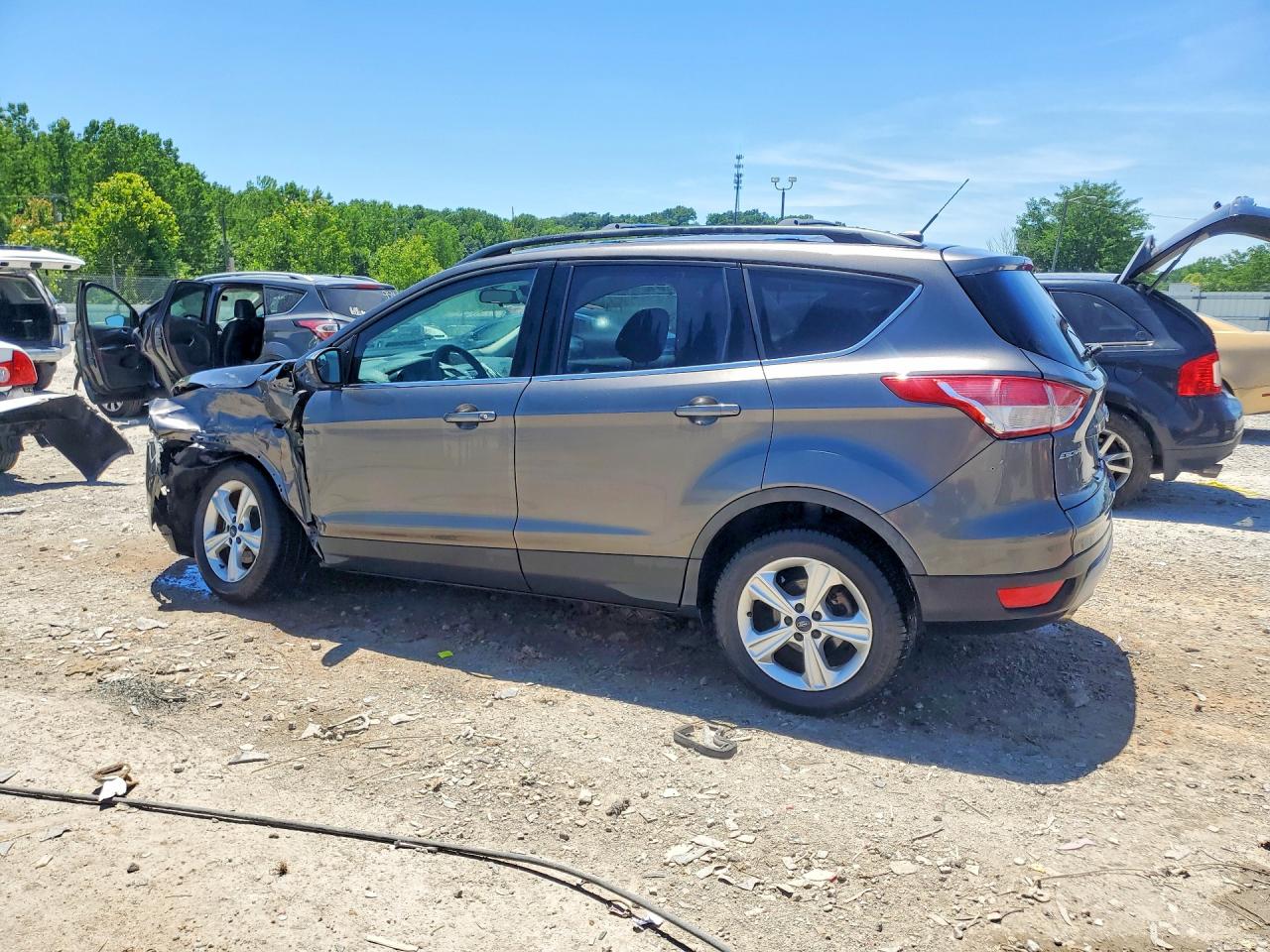 2013 Ford Escape Se Серый vin: 1FMCU0GX7DUD36193