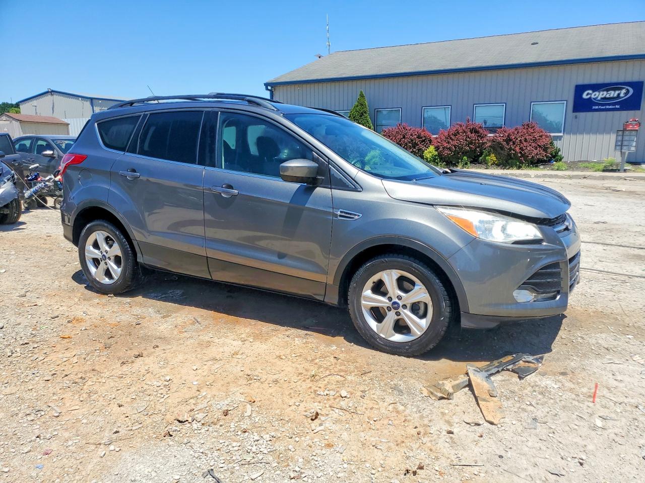 2013 Ford Escape Se Серый vin: 1FMCU0GX7DUD36193
