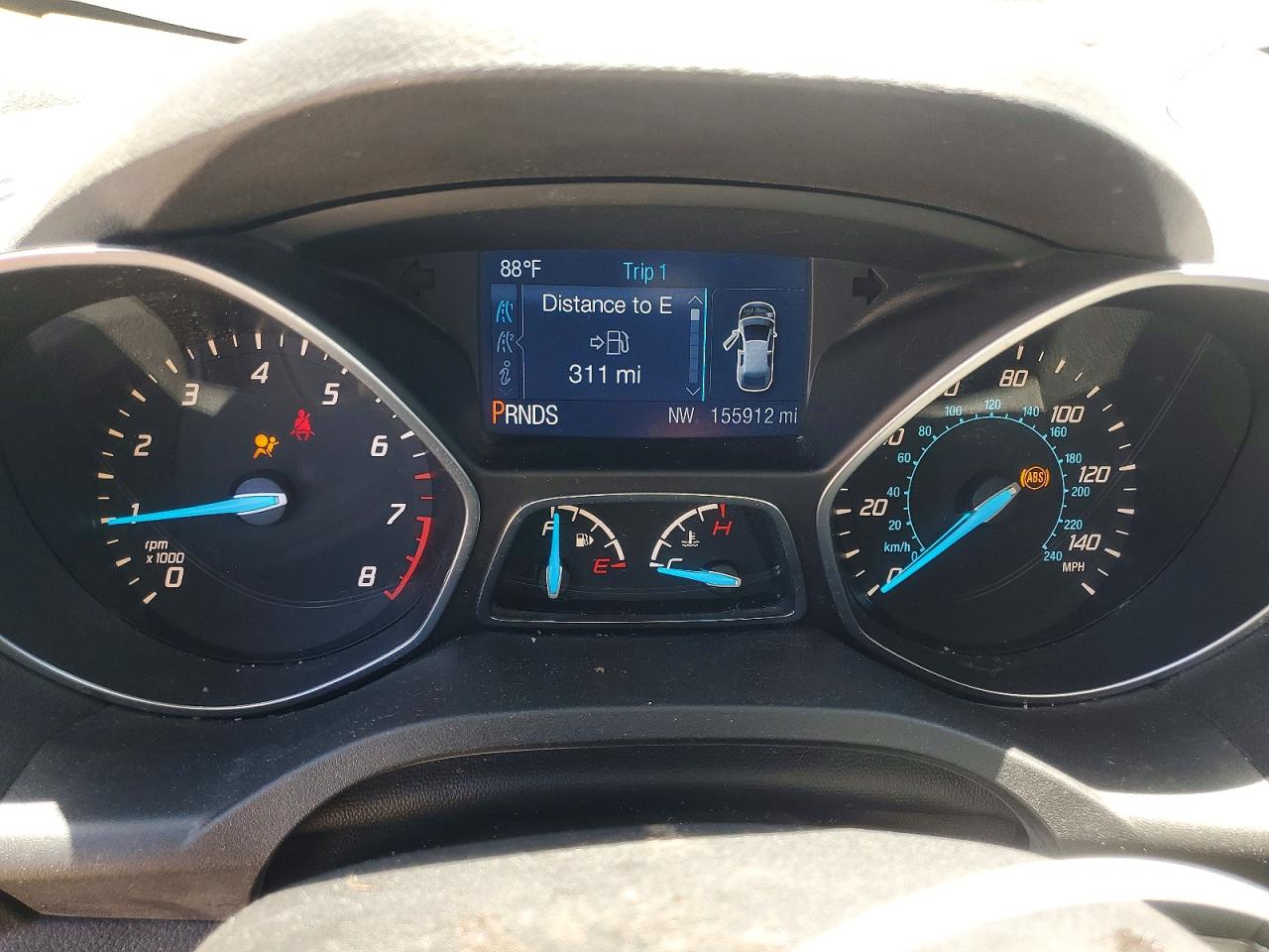 2013 Ford Escape Se Серый vin: 1FMCU0GX7DUD36193