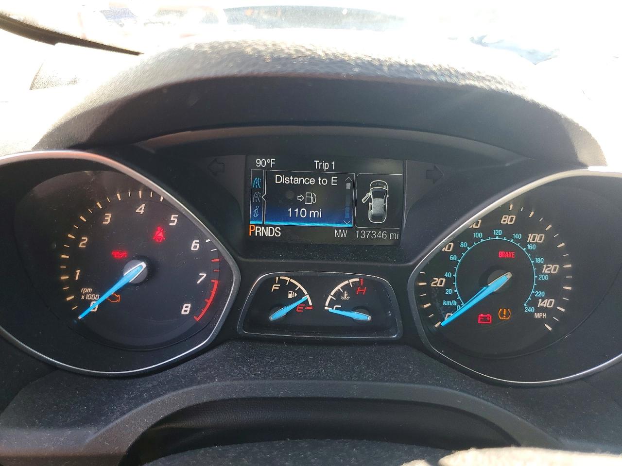2013 Ford Escape Se Red vin: 1FMCU0GX7DUD49686