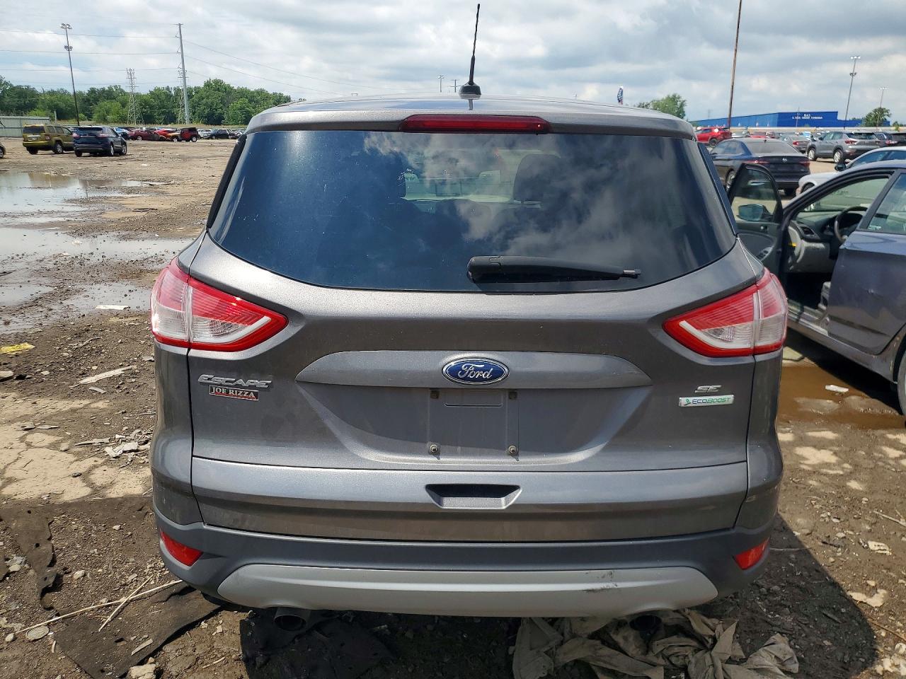 2013 Ford Escape Se Gray vin: 1FMCU0GX7DUD77083
