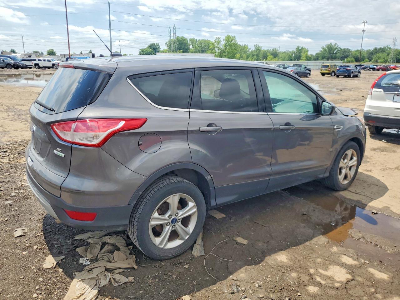 2013 Ford Escape Se Gray vin: 1FMCU0GX7DUD77083