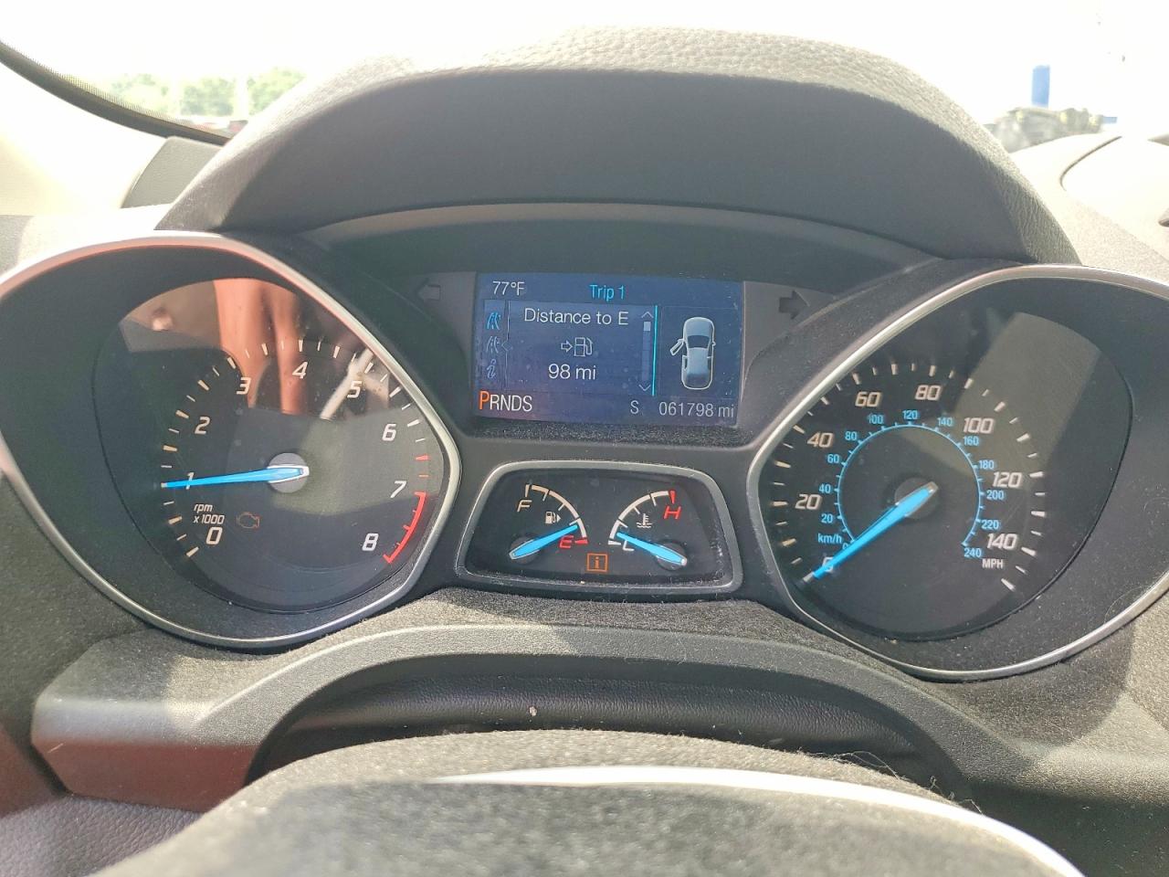 2013 Ford Escape Se Gray vin: 1FMCU0GX7DUD77083