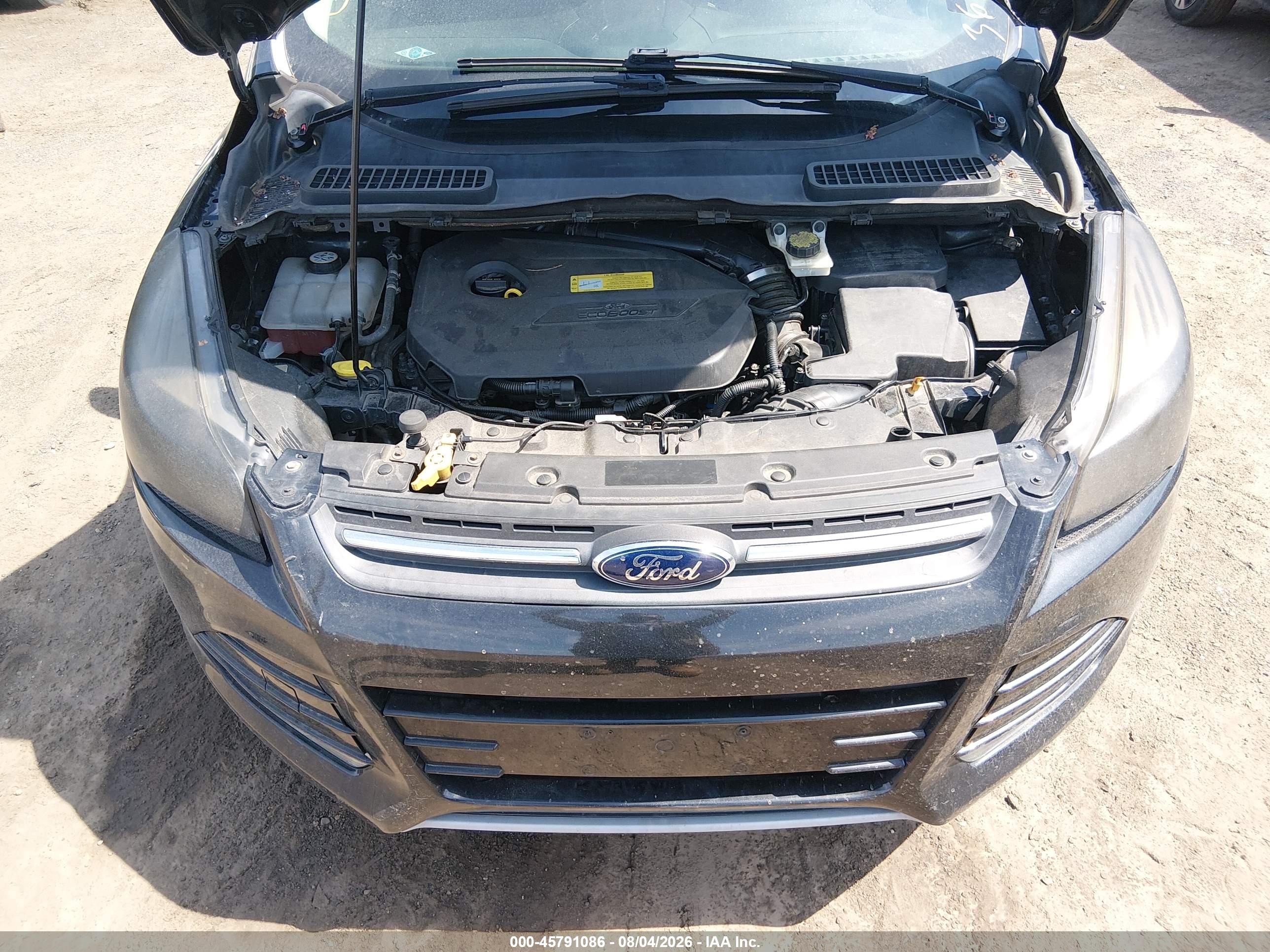 2014 Ford Escape Se Black vin: 1FMCU0GX7EUA20388